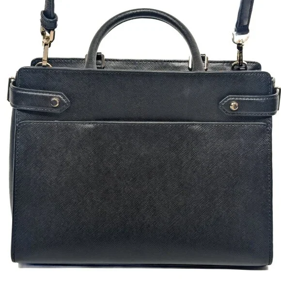 KATE SPADE Black Saffiano Leather medium sized shoulder bag - Picture 3 of 13